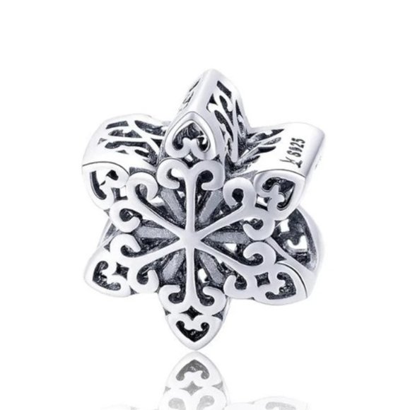 Jewelry - Sterling Silver Snowflake Charm